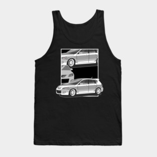 Mazda 3 MPS BK Fragment – Turbocharged Hot Hatch Power Tank Top