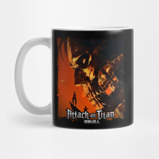 AOT Eren Founding Titan Artwork Mug