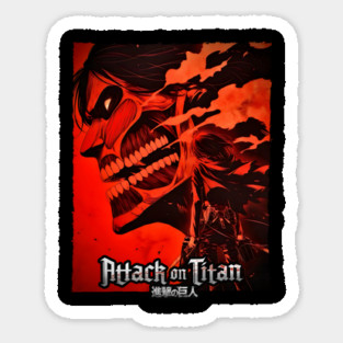 AOT Eren Titan Roar Fan Art Magnet