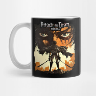 Eren Yeager AOT Anime Design Mug