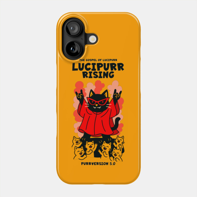 LUCIPURR RISING Phone Case by Fabrik