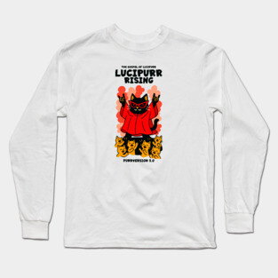 LUCIPURR RISING Long Sleeve T-Shirt