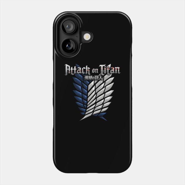 Attack on Titan Wings of Freedom Emblem Phone Case by Otaku Vibes