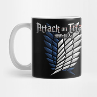 Attack on Titan Wings of Freedom Emblem Mug