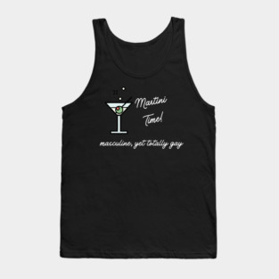 Martini Time Tank Top