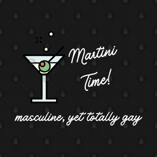 Martini Time by Low Life Shirts