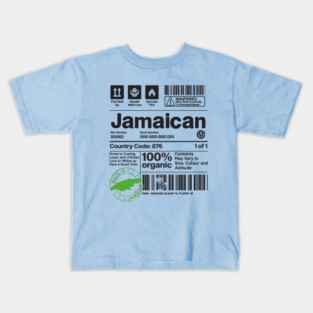 Jamaican Heritage Handle With Care! Funny Jamaica Gift Kids T-Shirt