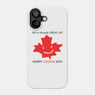 Happy Canada Day 2025 Phone Case