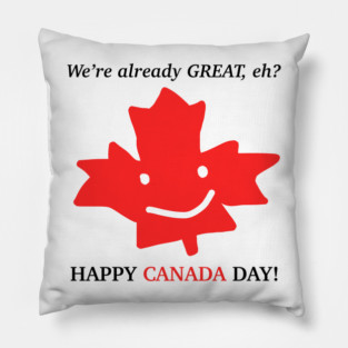 Happy Canada Day 2025 Pillow