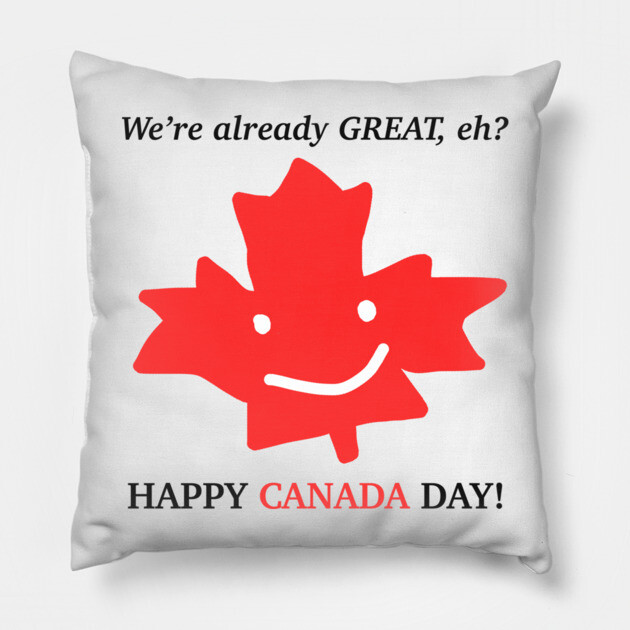 Happy Canada Day 2025 Pillow by Margin's Store