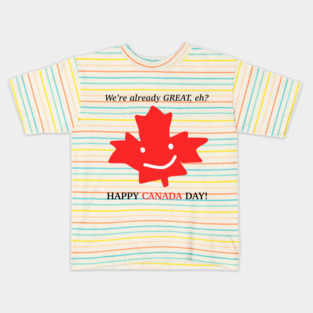 Happy Canada Day 2025 Kids T-Shirt