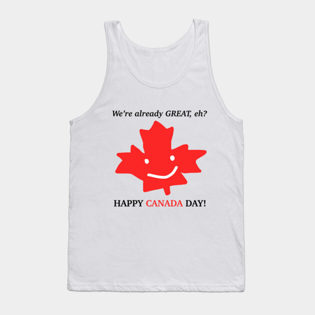 Happy Canada Day 2025 Tank Top by Margin's Store