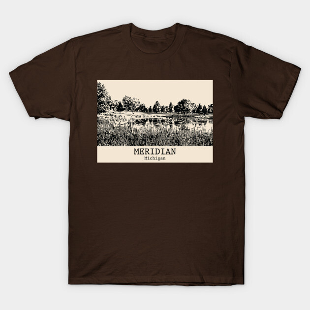 Meridian – Michigan T-Shirt by Lakeric