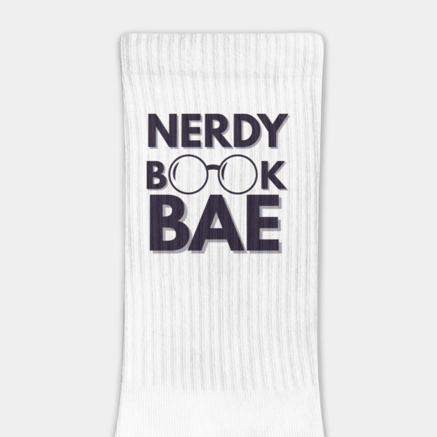 Nerdy Book Bae with Dark Letters by Nerdy Romantics Fan Shop*