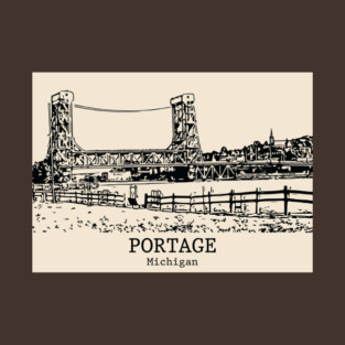 Portage - Michigan T-Shirt