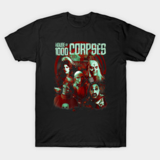 Rob Zombie House Of 1000 Corpses Characters - luxembourg #7954 T-Shirt