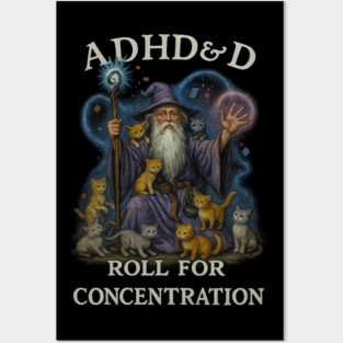ADHD&D Posters and Art