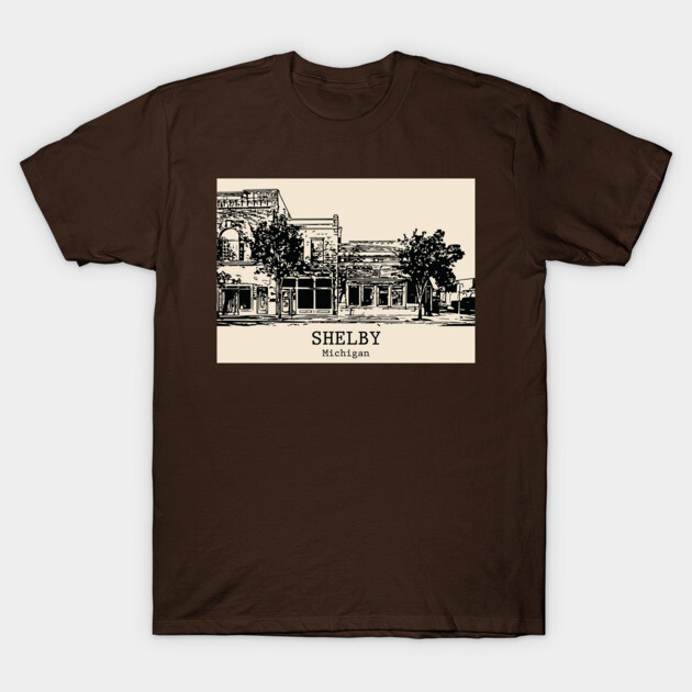 Shelby - Michigan T-Shirt by Lakeric