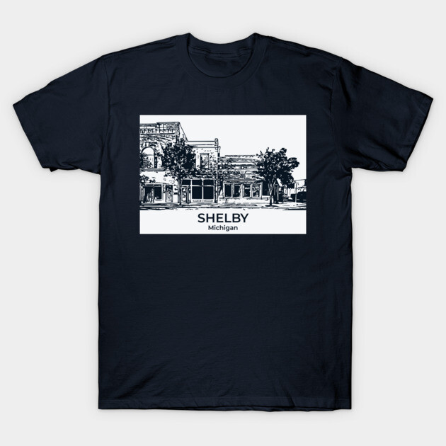 Shelby - Michigan T-Shirt by Lakeric