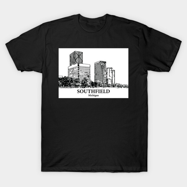 Southfield - Michigan T-Shirt by Lakeric