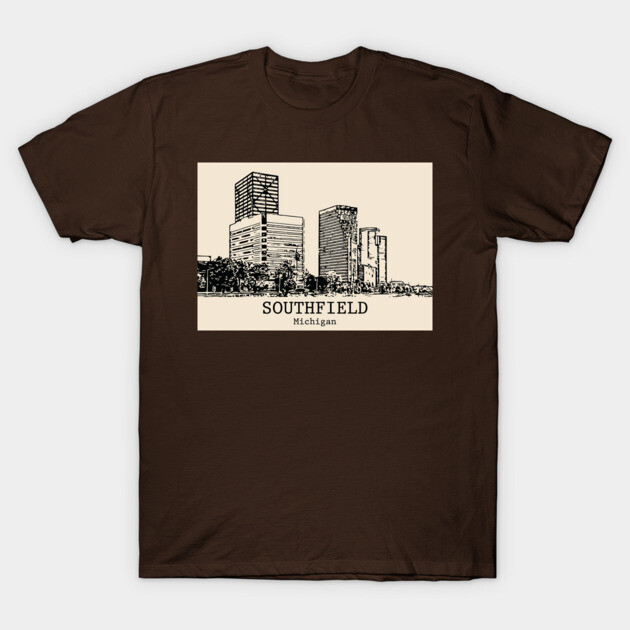 Southfield - Michigan T-Shirt by Lakeric