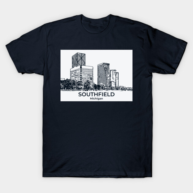 Southfield - Michigan T-Shirt by Lakeric