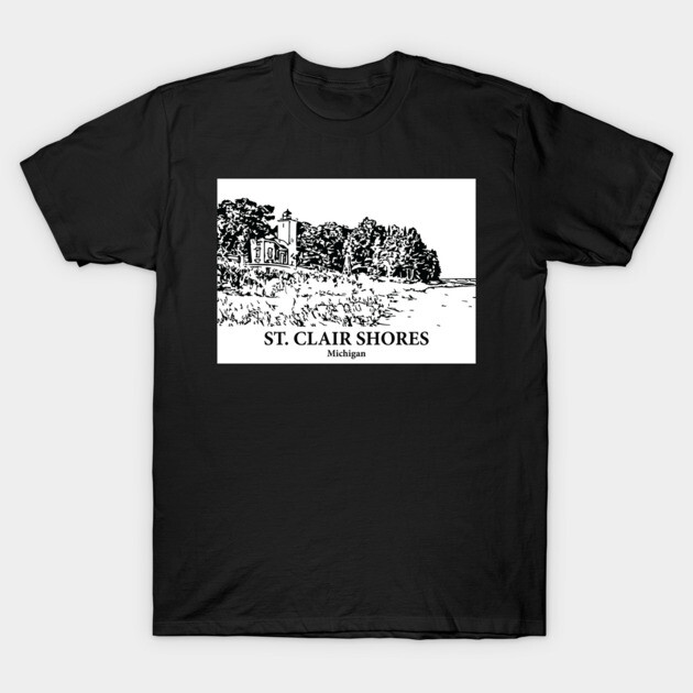 St. Clair Shores – Michigan T-Shirt by Lakeric
