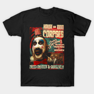Rob Zombie Captain Spaulding Museum - luxembourg #7973 T-Shirt