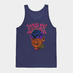Dennis Rodman Vintage Retro Legend Tank Top
