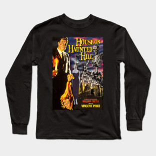 House On Haunted Hill - luxembourg #7986 Long Sleeve T-Shirt