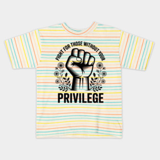White-Privilege Kids T-Shirt