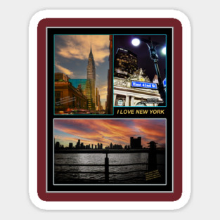 I LOVE NEW YORK _ORIGINAL PHOTOGRAPHS BY ERIK Sticker