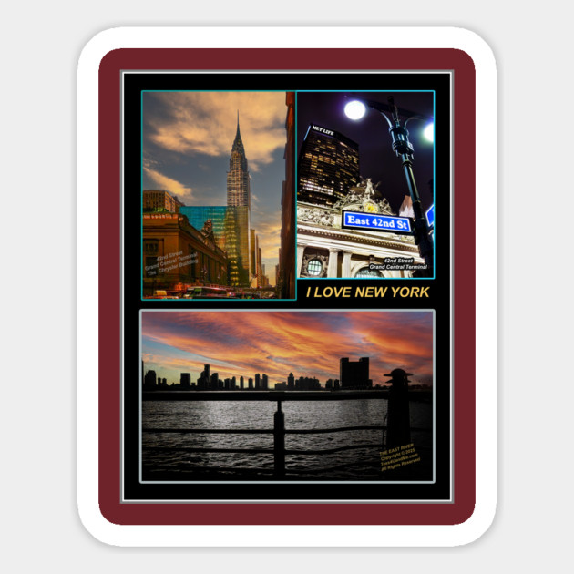 I LOVE NEW YORK _ORIGINAL PHOTOGRAPHS BY ERIK Magnet by Erik's Store