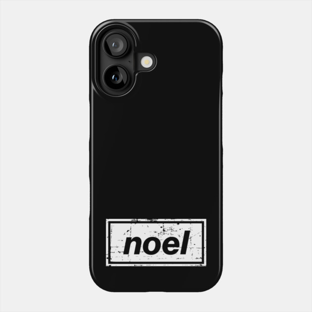 Noel - The Mancunian Indie Music Man White Phone Case by Butter Creative