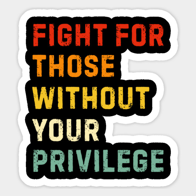 White-Privilege Magnet by Creatifly Graphic Tees
