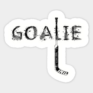 Hockey Goalie Sticker