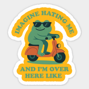 Cool Frog Energy Magnet