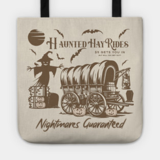 Haunted HayRides Tote