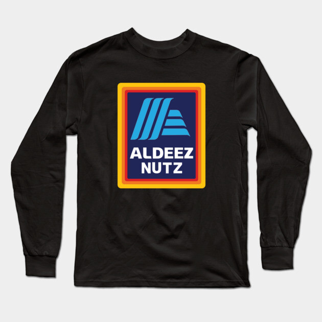 Aldeez Nutz Long Sleeve T-Shirt by Litehouse Tees