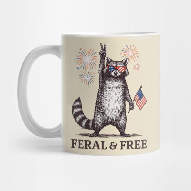 Feral & Free by Litehouse Tees