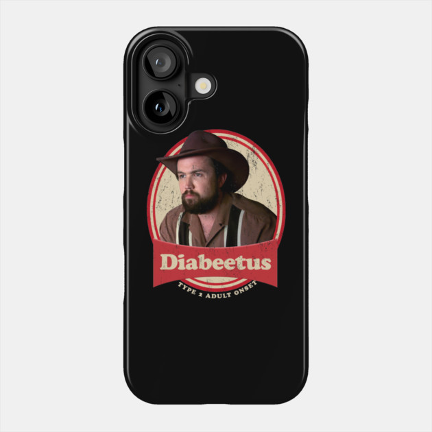 Diabeetus Rustic Edition Phone Case by Tv Moments
