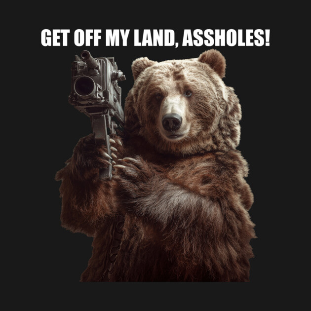 Get Off My Land by Margin's Store