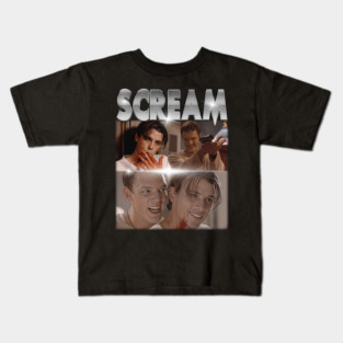 Billy Loomis And Stu Macher Bootleg Scream - blaksoue #1799 Kids T-Shirt