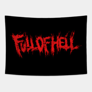 Full Of Hell – Grindcore Band Logo Tapestry