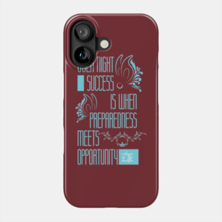 Success Blue Phone Case