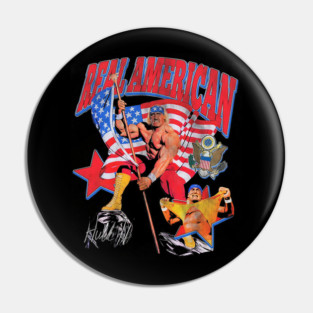 Hulk Hogan Real American Pin