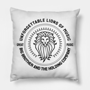 Big Brother and the Holding Company WP 7/8/26 Music D5125 Pillow