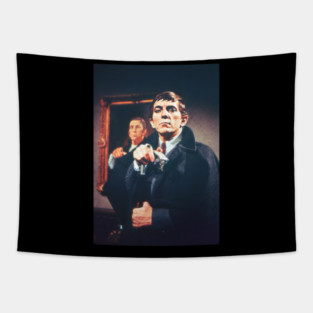 Dark Shadows Barnabas Collins Portrait - abo tiz #4392 Tapestry