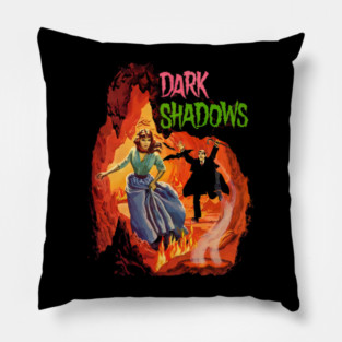 Dark Shadows Exit Pursued - abo tiz #4395 Pillow
