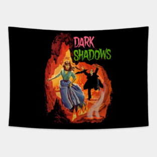 Dark Shadows Exit Pursued - abo tiz #4395 Tapestry